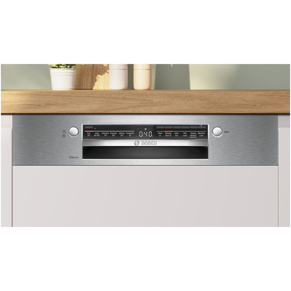 Bosch Series 2 SMI2HTS06G Semi Integrated Dishwasher 13 Place Settings Stainless Steel