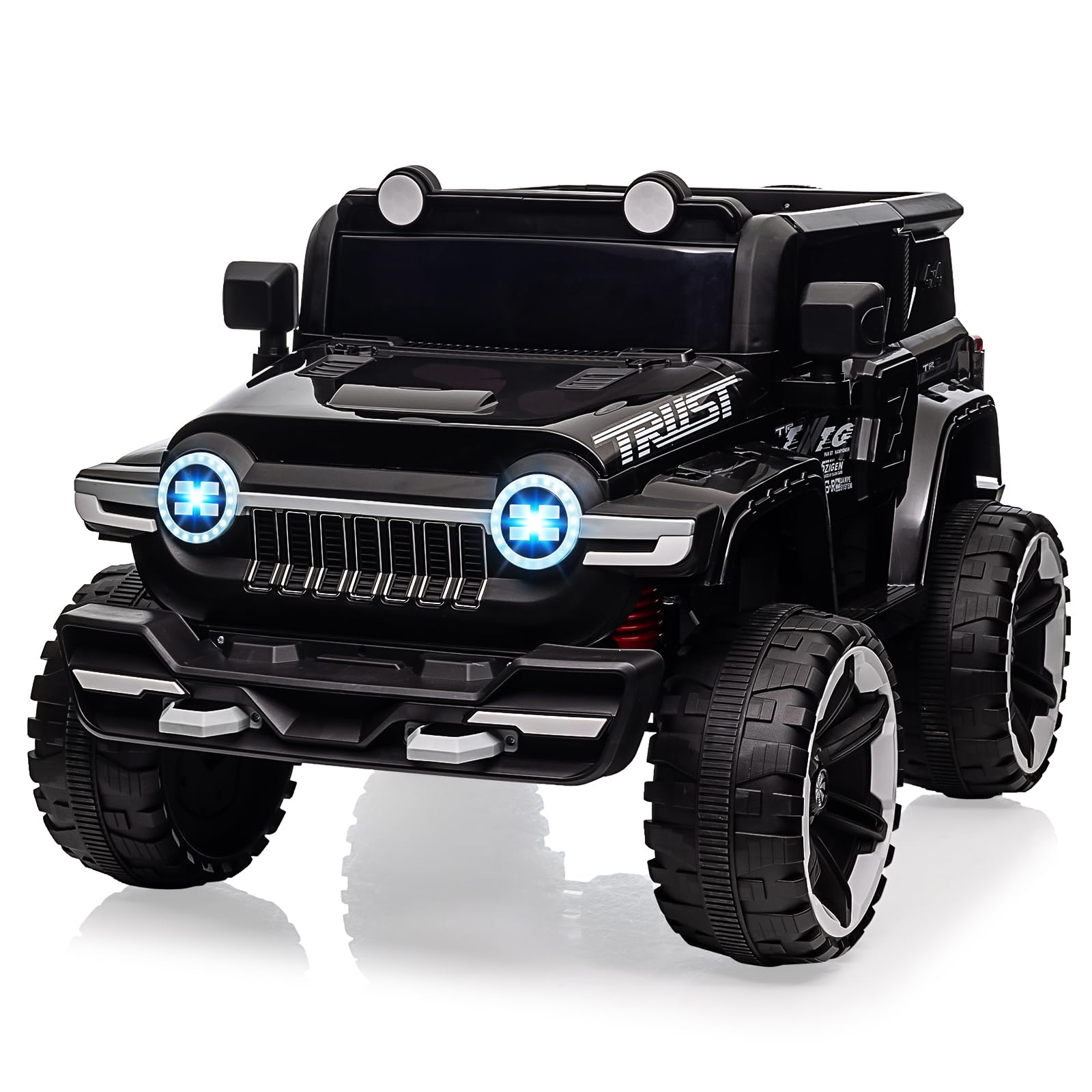 Garvee Ride - P Series: 12V 2-Seater Kids Ride-On Car: Remote Control, Music, LED Lights, for Ages 3-8