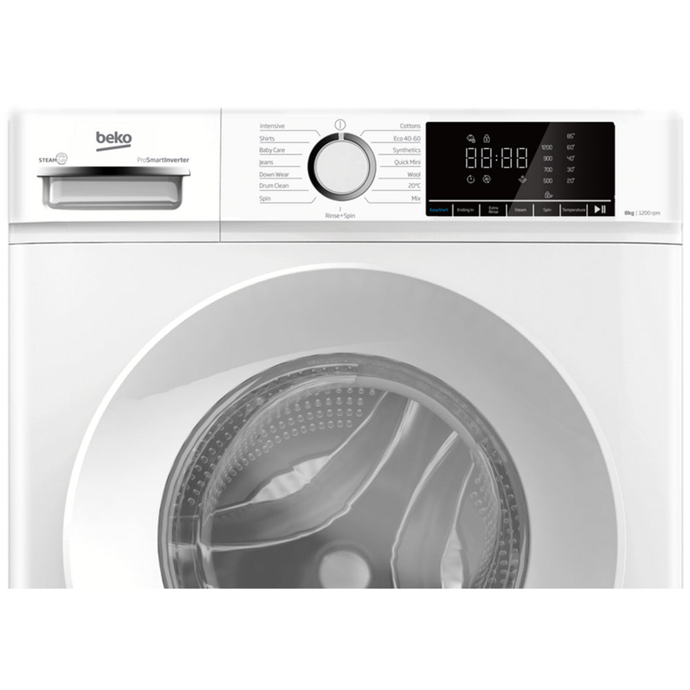 Beko BWC8121W 8kg 1200 Spin Freestanding Washing Machine White