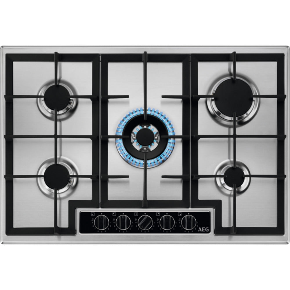 AEG Series 6000 HGB75420YM 75cm Slim Line Gas Hob