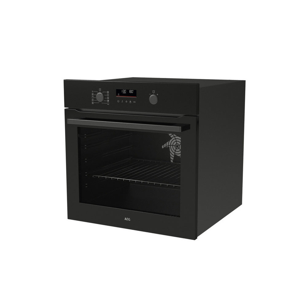 AEG Series 5000 OU5PB40XK SurroundCook Built In Electric Single Oven Black