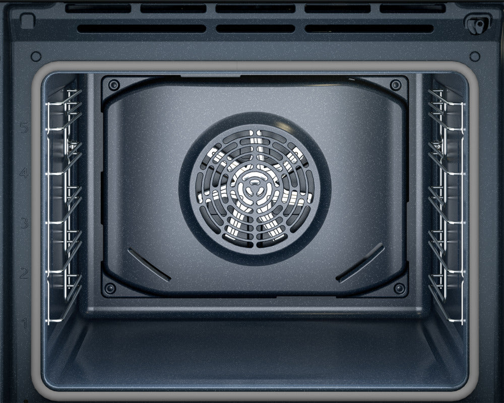 Blomberg ROEN8232WBP 72L AeroChef Built In Electric Single Oven Black