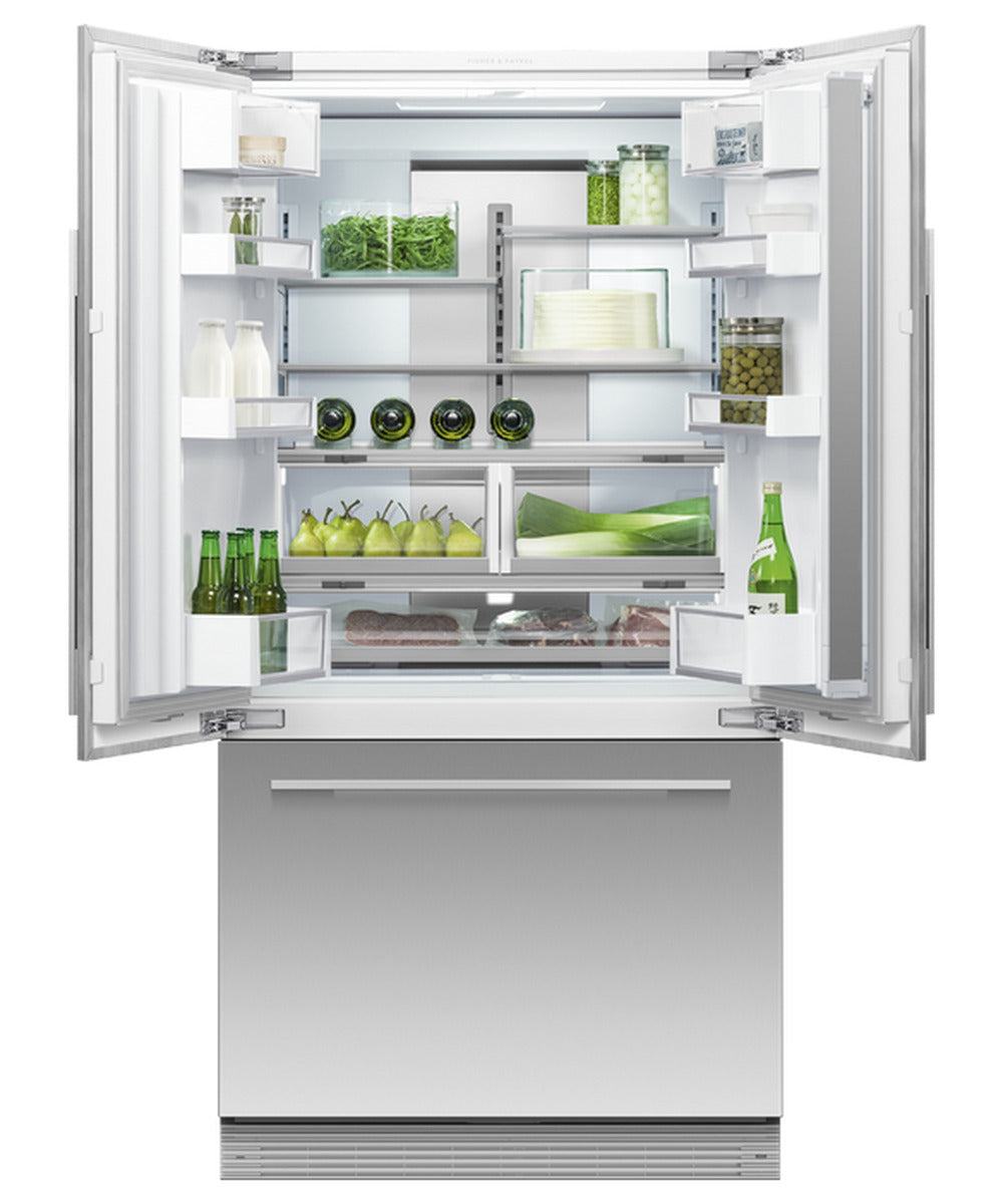 Fisher and Paykel RS90AU3 Series 7 Integrated Frost Free American Fridge Freezer