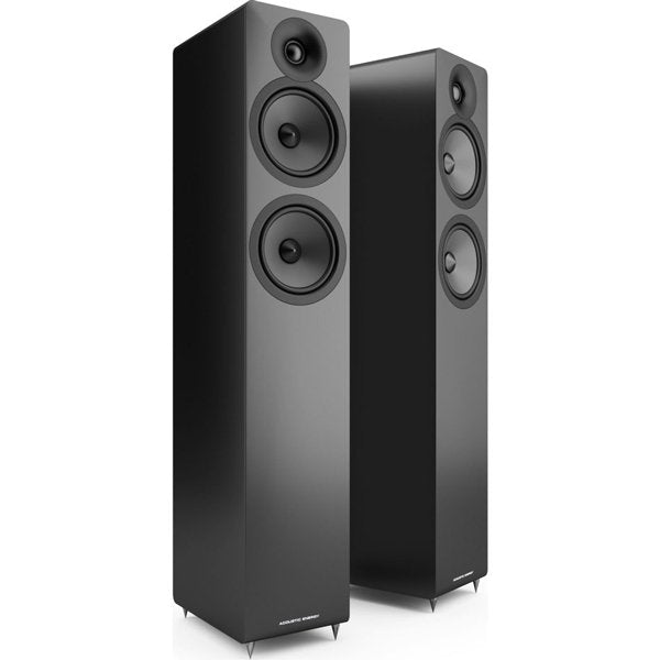 Acoustic Energy AE109 MK2 Satin Black Slimline Floor Standing Pair of Speakers