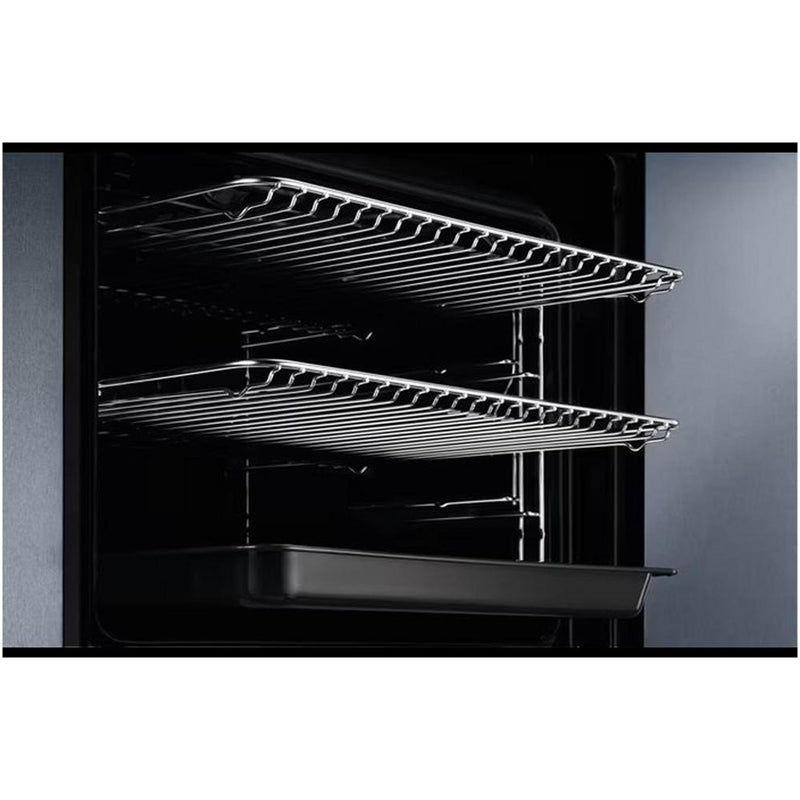 AEG BEX33501EB 59.4cm Built In Electric Single Oven Black