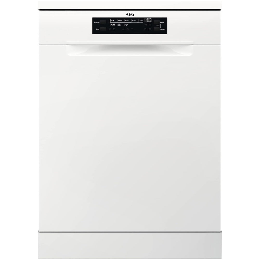 AEG FFB53617ZW Series 6000 SatelliteClean Freestanding Dishwasher 13 Place Settings White
