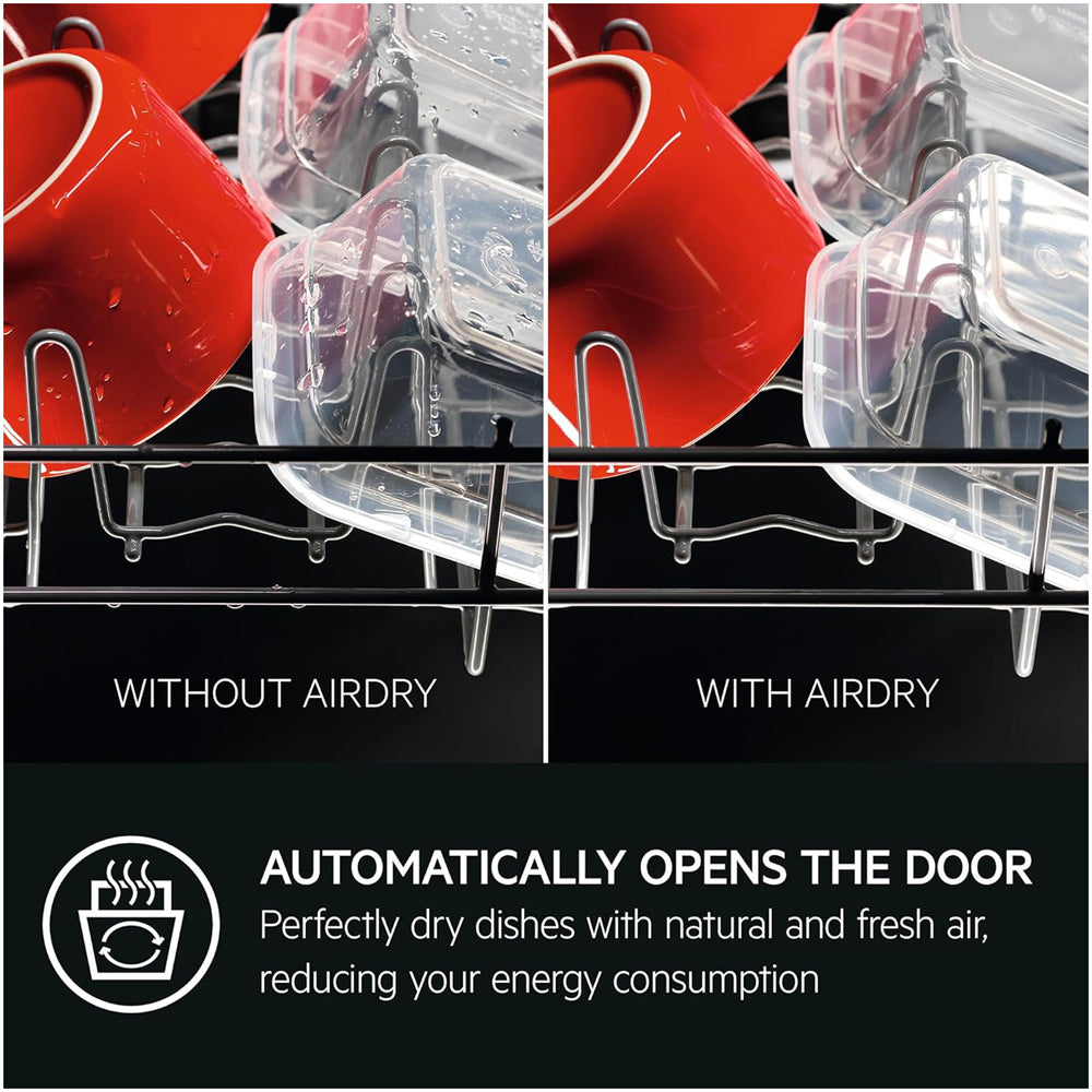 AEG FFB62417ZW Series 6000 SatelliteClean Freestanding Dishwasher with 9 Place Settings White