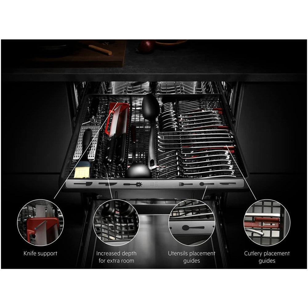 AEG FFB74707PM Series 7000 Freestanding Dishwasher 14 Place Settings Stainless Steel