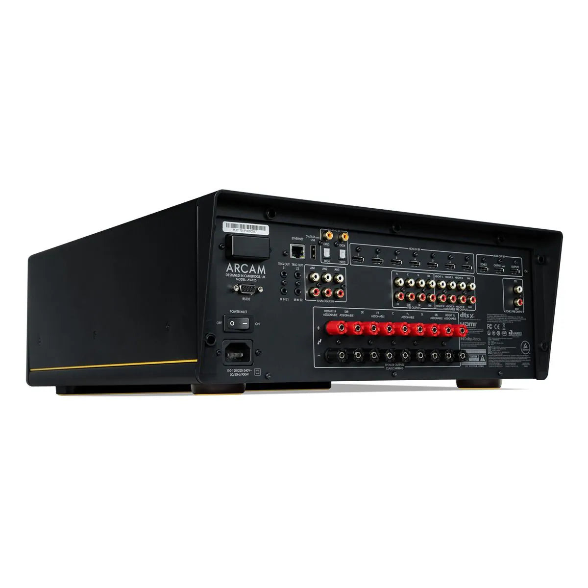 Arcam AVA25 Radia Series Dolby Atmos & DTS:X Class AB AV Amplifier with Dirac Live & Auracast