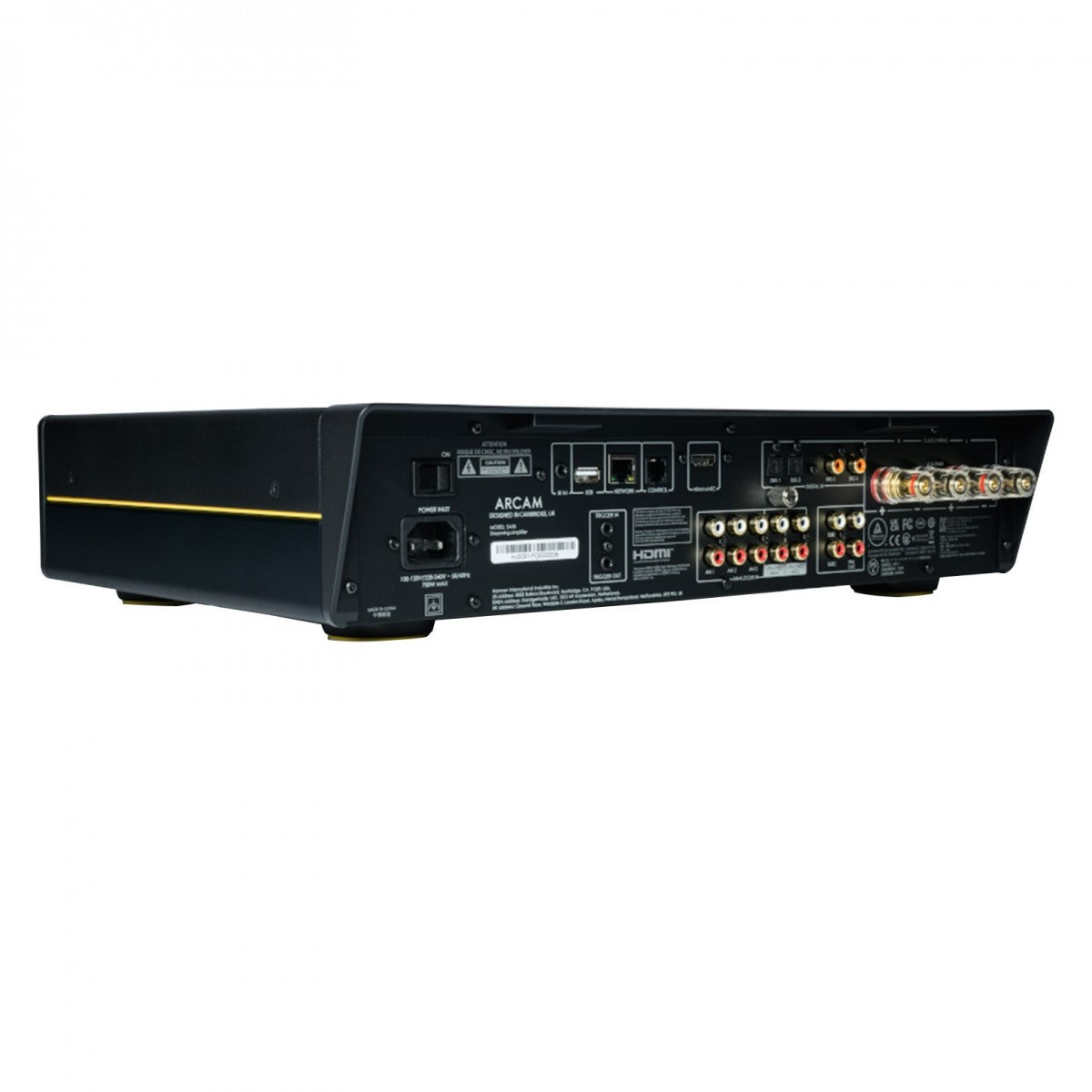 Arcam Radia SA35 Streaming Integrated Amplifier with Klipsch RP-6000F II Floorstanding Speakers Pair Black HiFi Package
