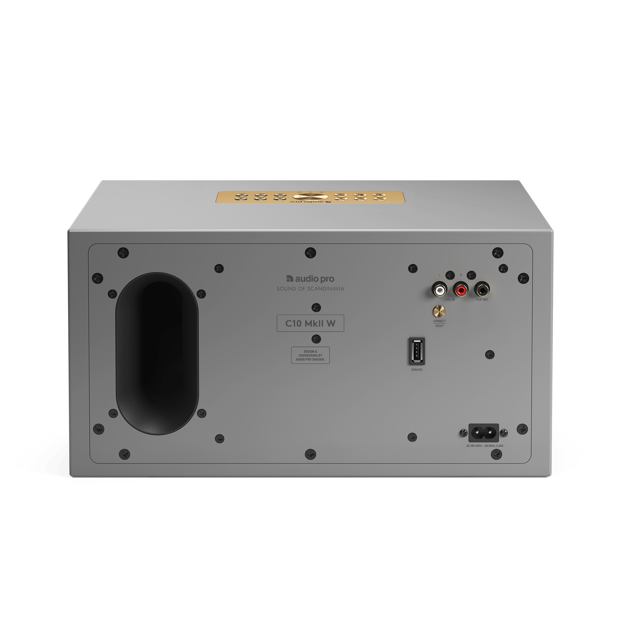 Audio Pro C10 MKII W Wireless Multiroom Speaker - Grey