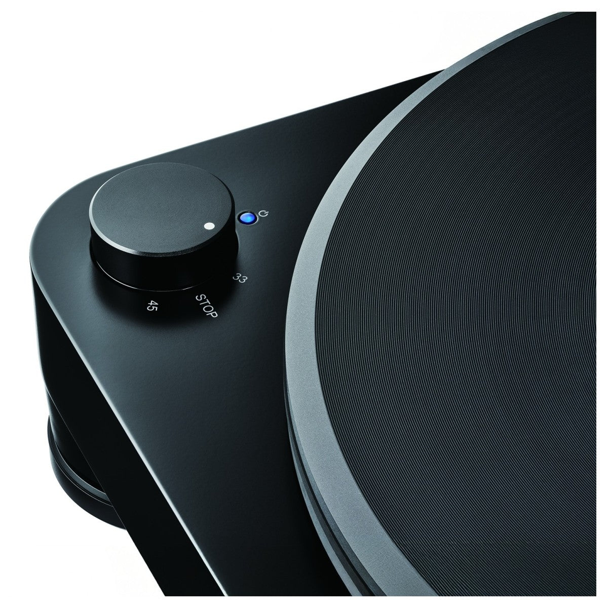 Audio Technica AT-LP7X Fully Manual Belt-Drive Turntable with Built-in Phono Pre-amp for MM/MC Cartridges - Black