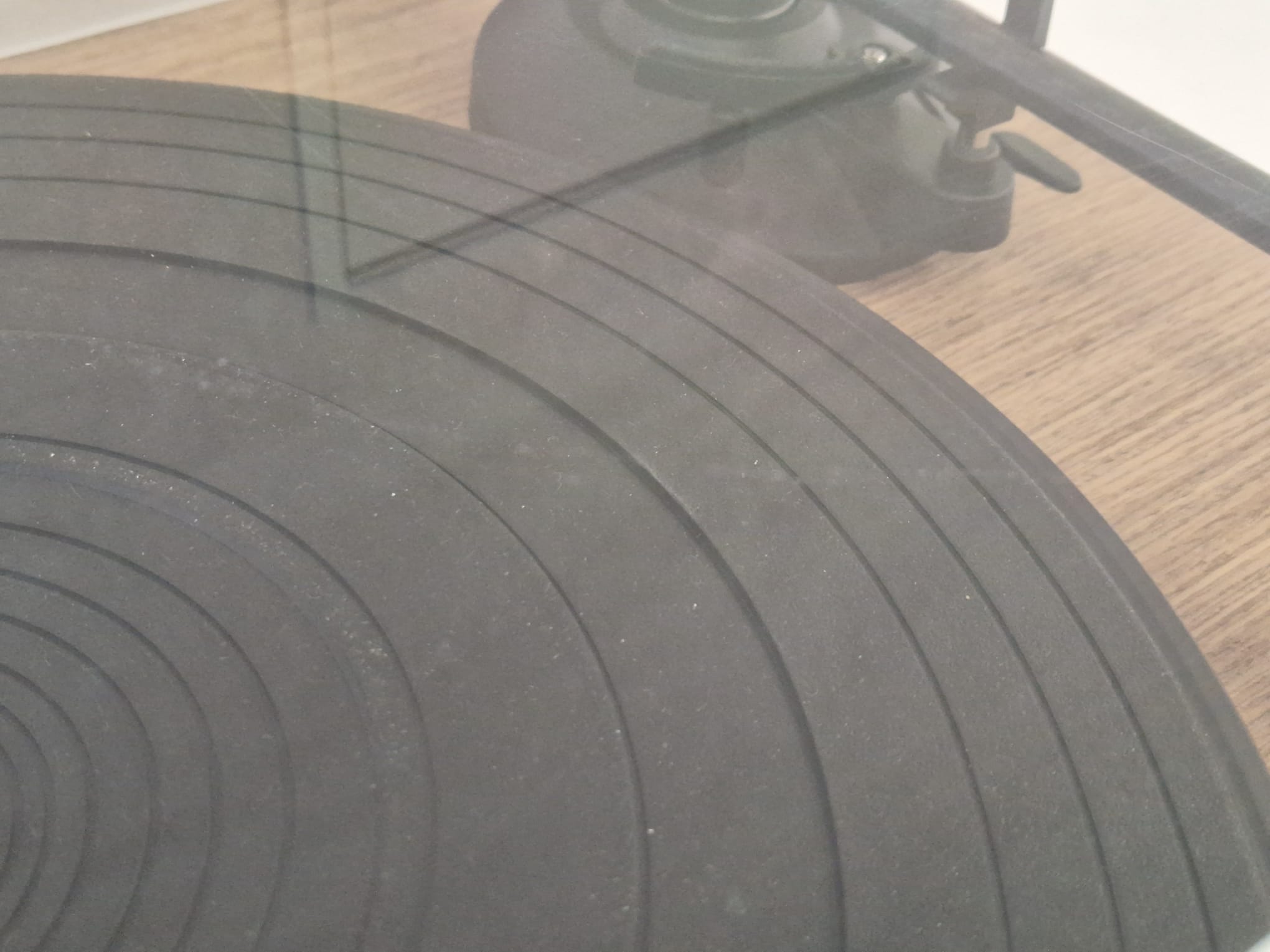Audio Technica ATLPW40 Turntable Manual Belt Drive Wood Base Walnut Ex-Display Clearance