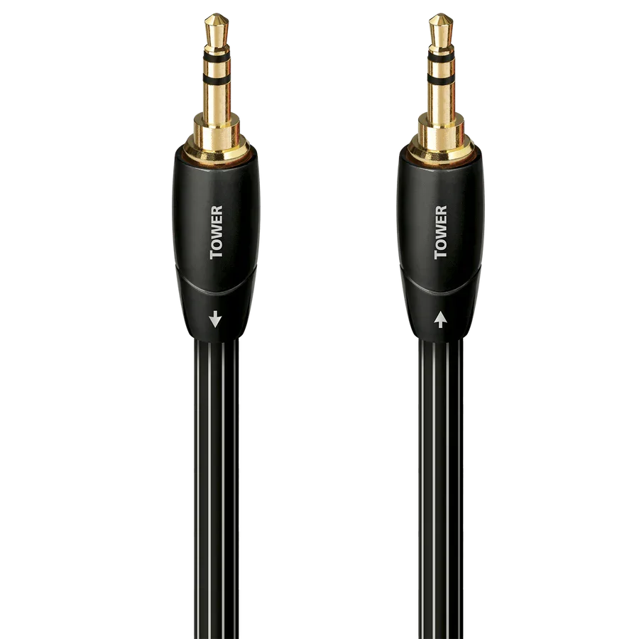 AudioQuest Tower 1.5M Male 3.5mm to 3.5mm Analogue Audio Interconnect Cable