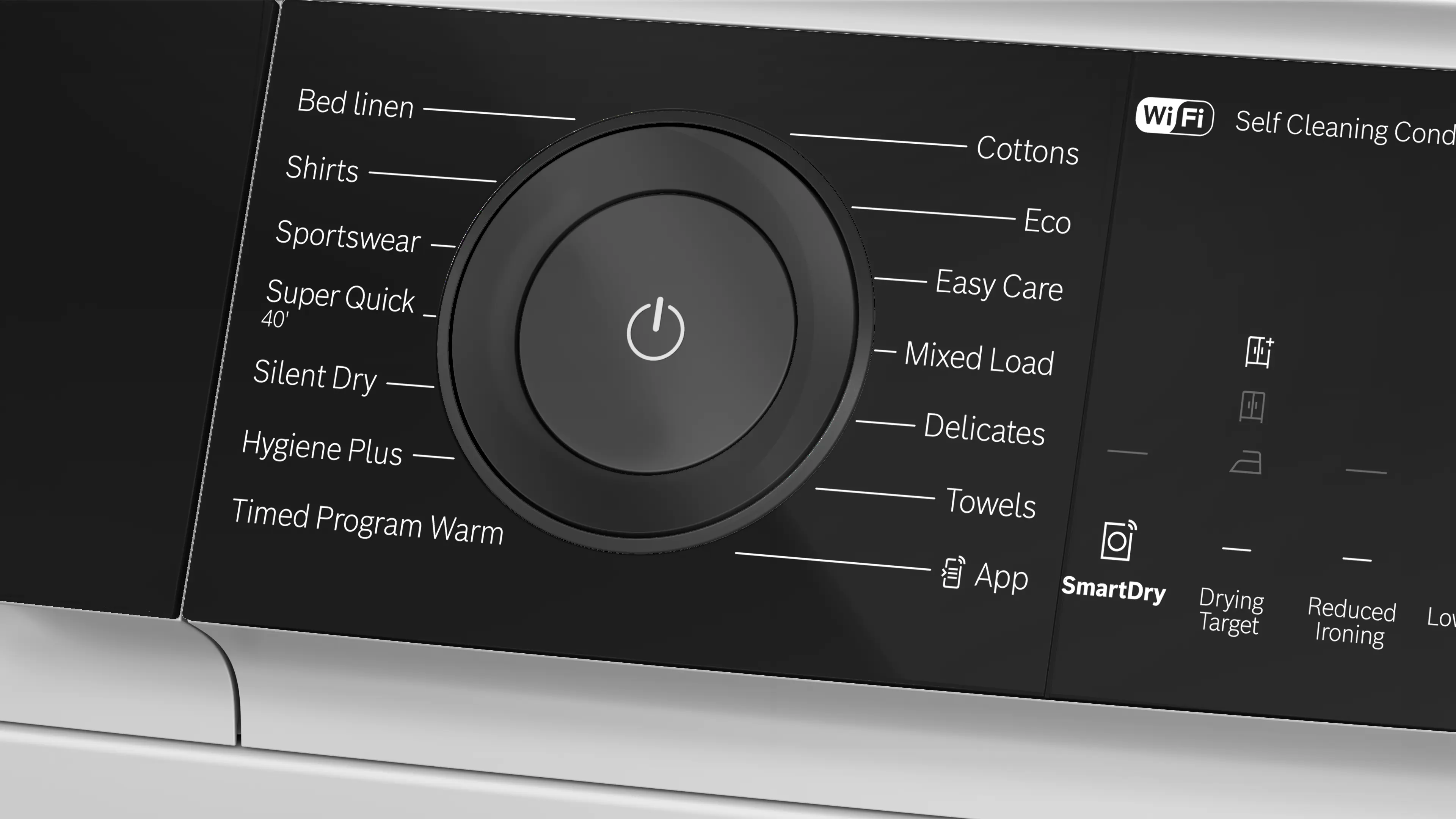 Bosch Series 6 WQH246D9GB Freestanding 9kg Heat Pump Tumble Dryer White