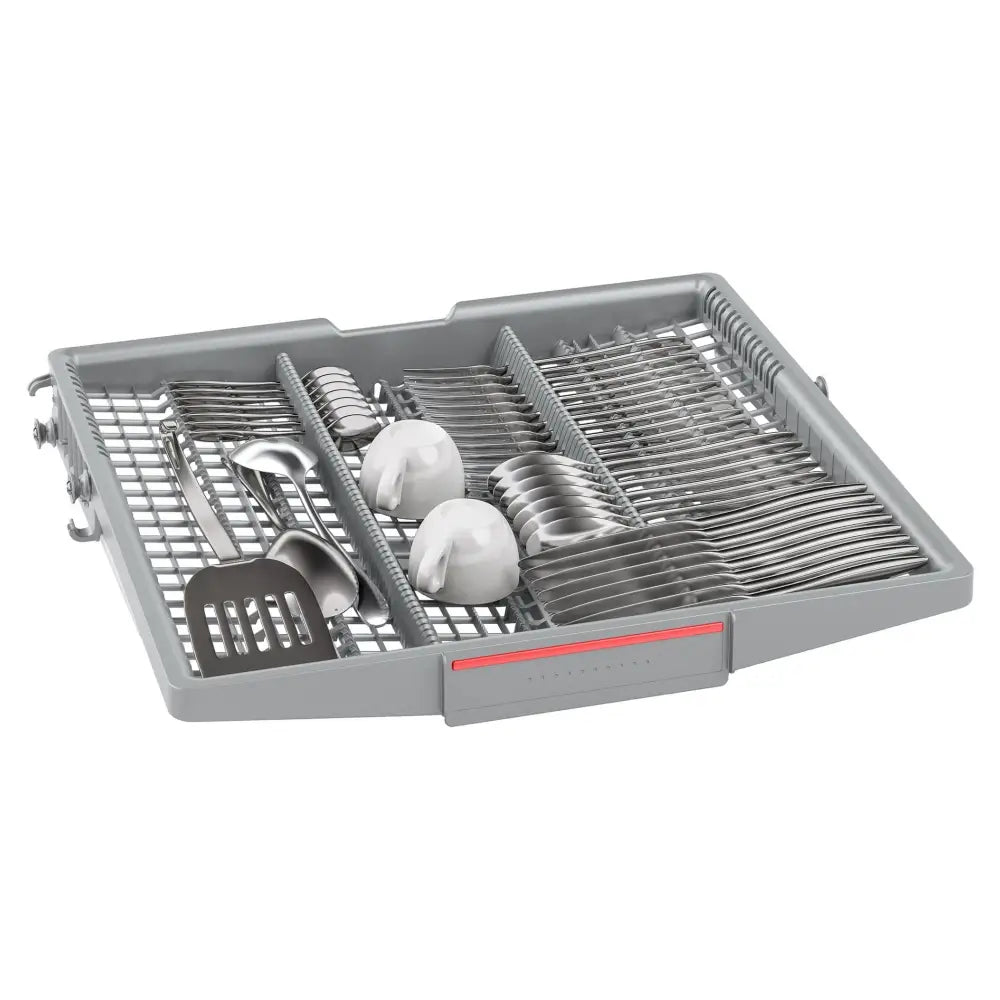 Bosch SMS4EMI06G Series 4 Wifi Connected Freestanding Full Size Dishwasher - Silver Inox with 14 Place Settings