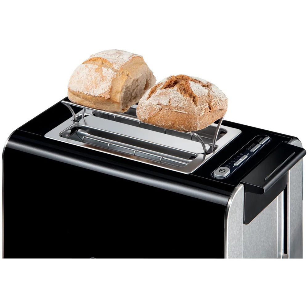 Bosch Styline TAT8613NGB 2 Slice Toaster Black