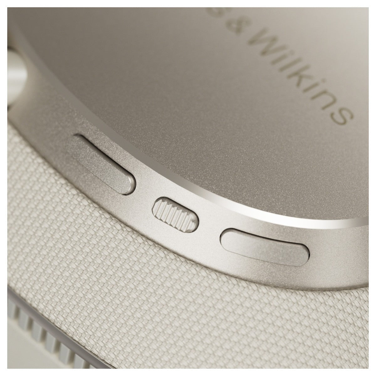 Bowers & Wilkins PX7 S3 Over-Ear Noise Cancelling Bluetooth Wireless Headphones Canvas White