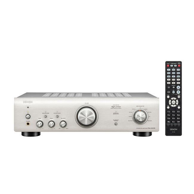 Denon PMA600NE Integrated Amplifier with 70W per Channel and Bluetooth Silver