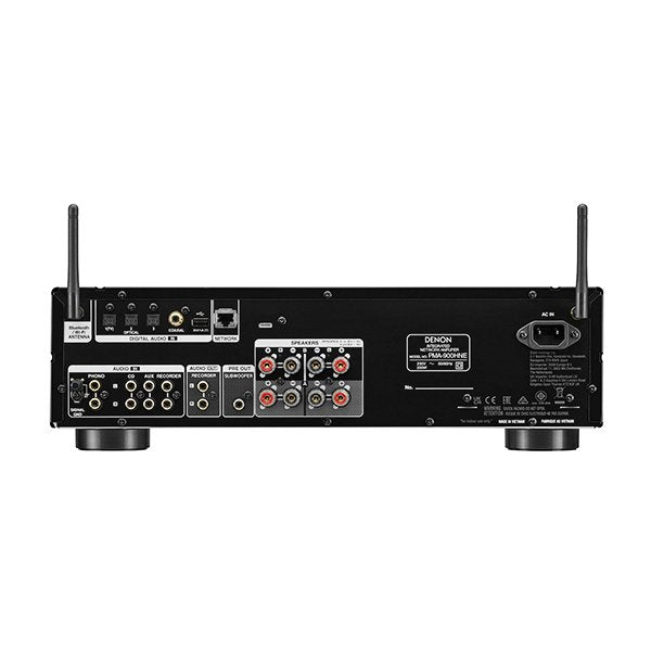 DENON PMA900HNE Integrated Network Amplifier with Bluetooth HEOS Built-in music streaming Black