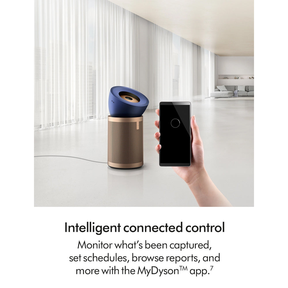 Dyson Big + Quiet Formaldehyde BP04 Purifying Fan Air Purifier - Prussian Blue/Gold