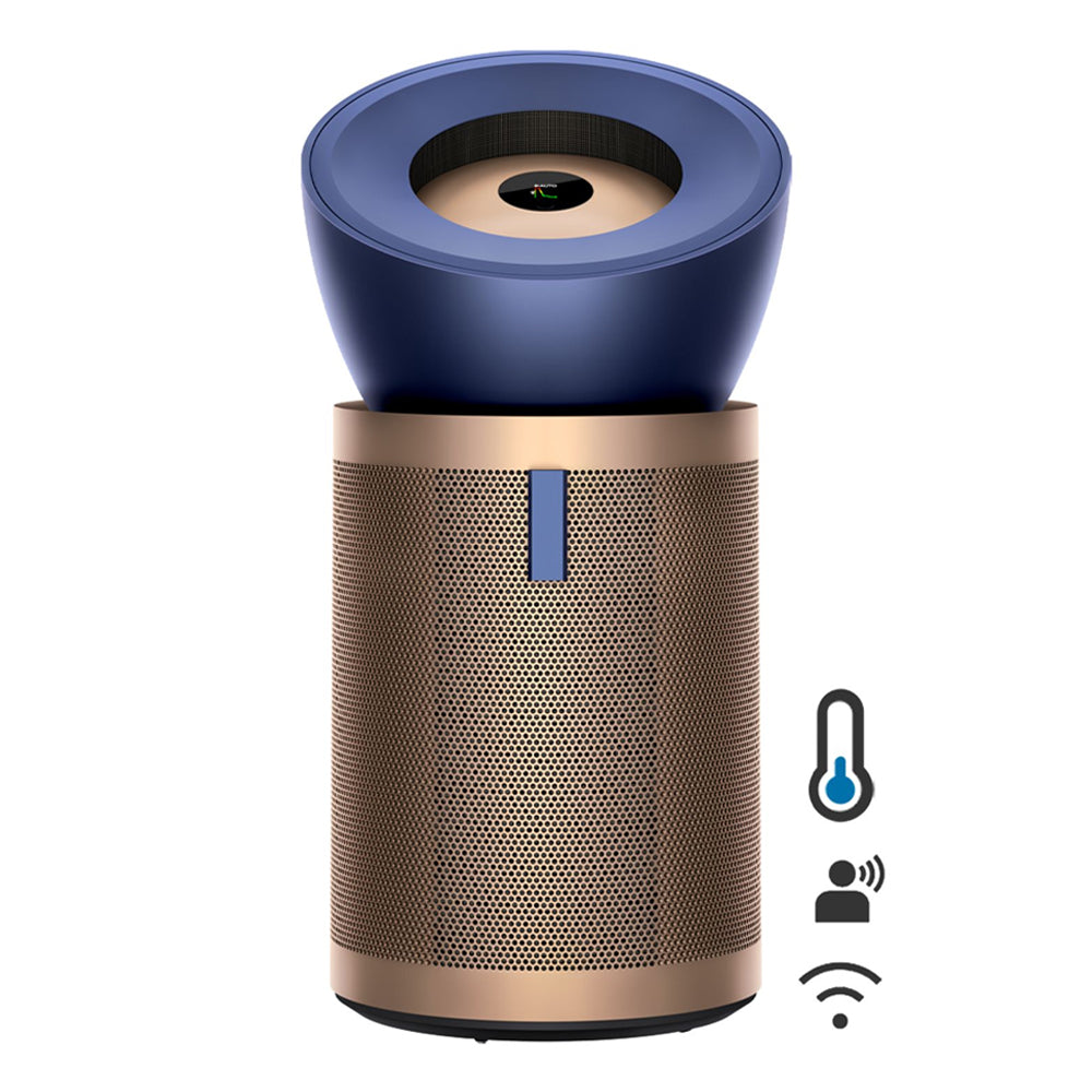 Dyson Big + Quiet Formaldehyde BP04 Purifying Fan Air Purifier - Prussian Blue/Gold