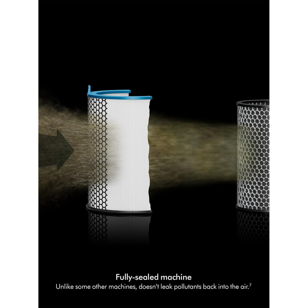 Dyson HJ10 HushJet Compact Air Purifier White Silver