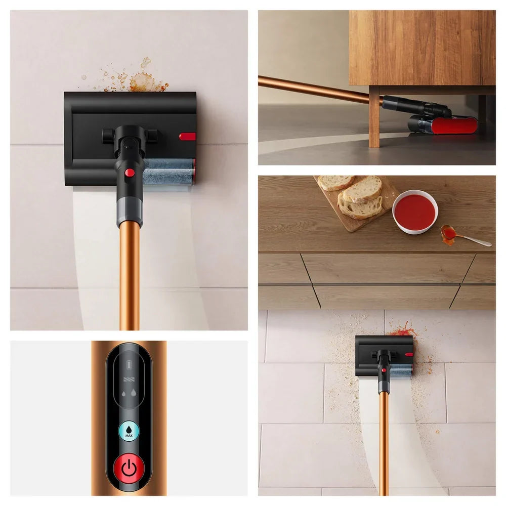 Dyson PencilWash Slim Wet Floor Cleaner with 02 Probiotic Hard Floor Cleaning Solution - Copper