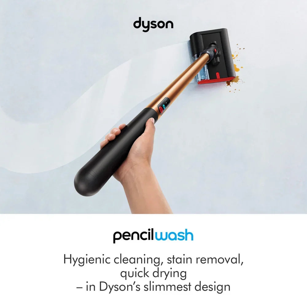 Dyson PencilWash Slim Wet Floor Cleaner with 02 Probiotic Hard Floor Cleaning Solution - Copper