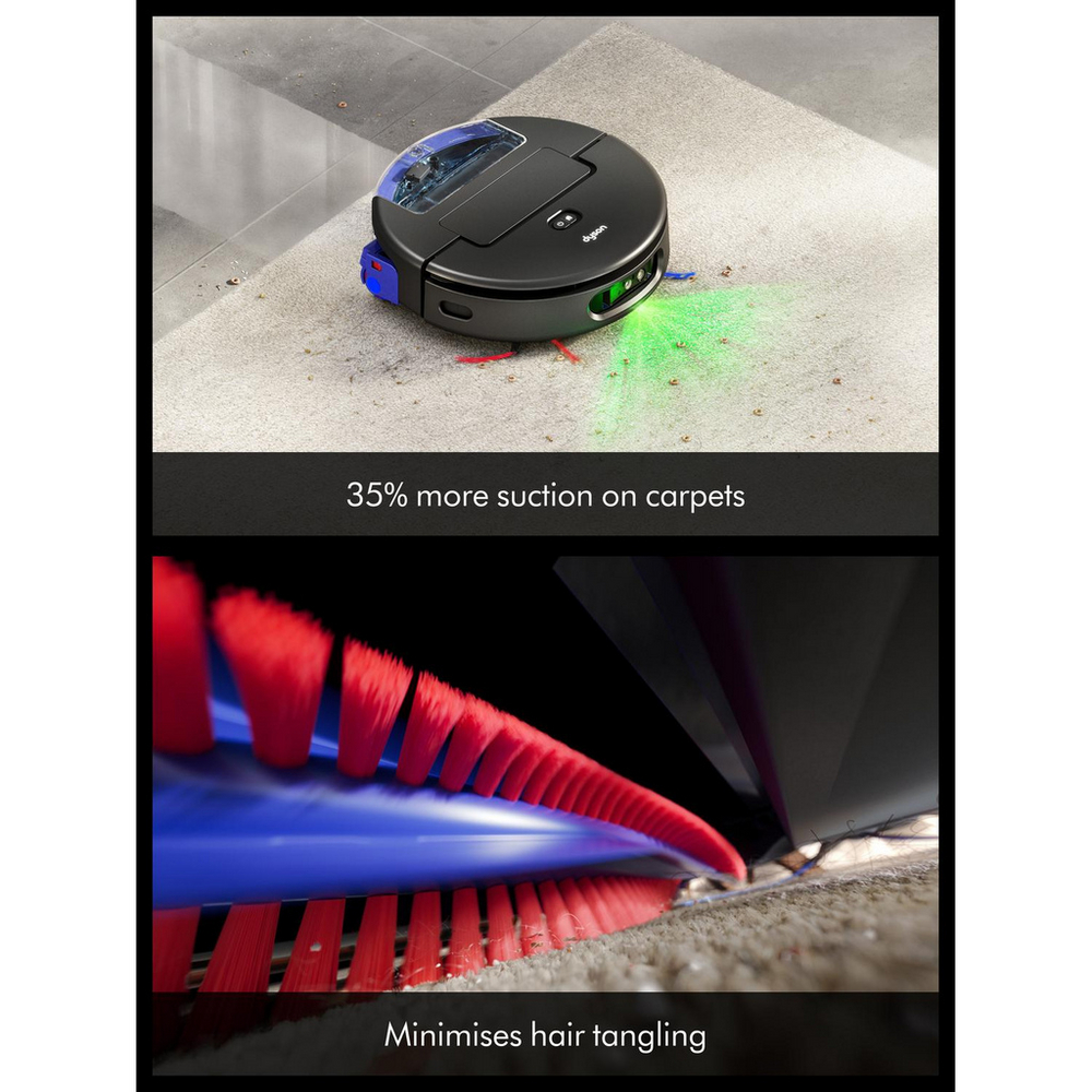 Dyson Spot+Scrub AI Robotic Vacuum Cleaner Black
