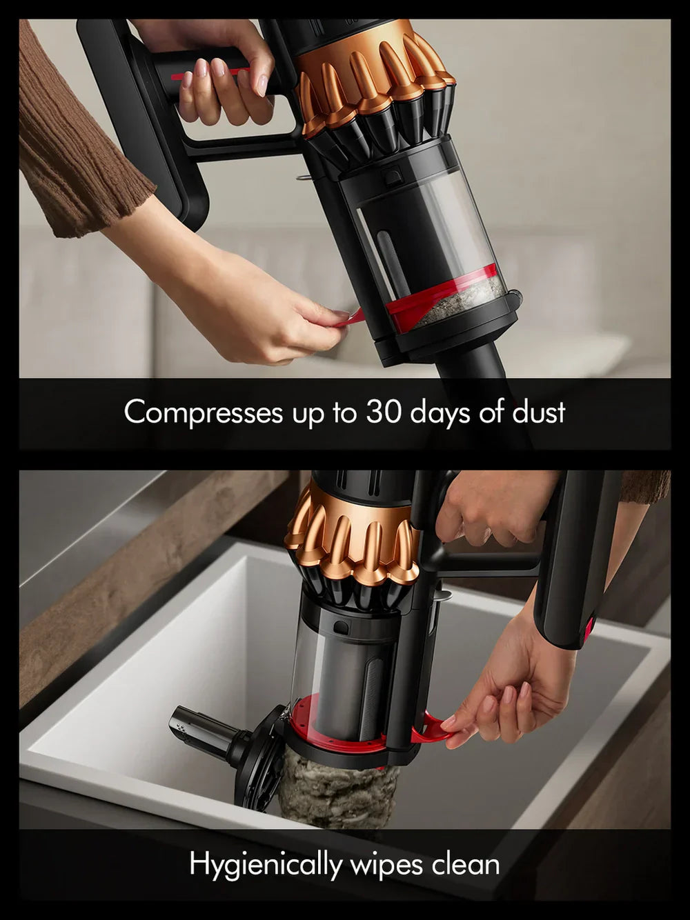 Dyson V16 Piston Animal Cordless Stick Vacuum Cleaner - Black Copper V16PISTONANML