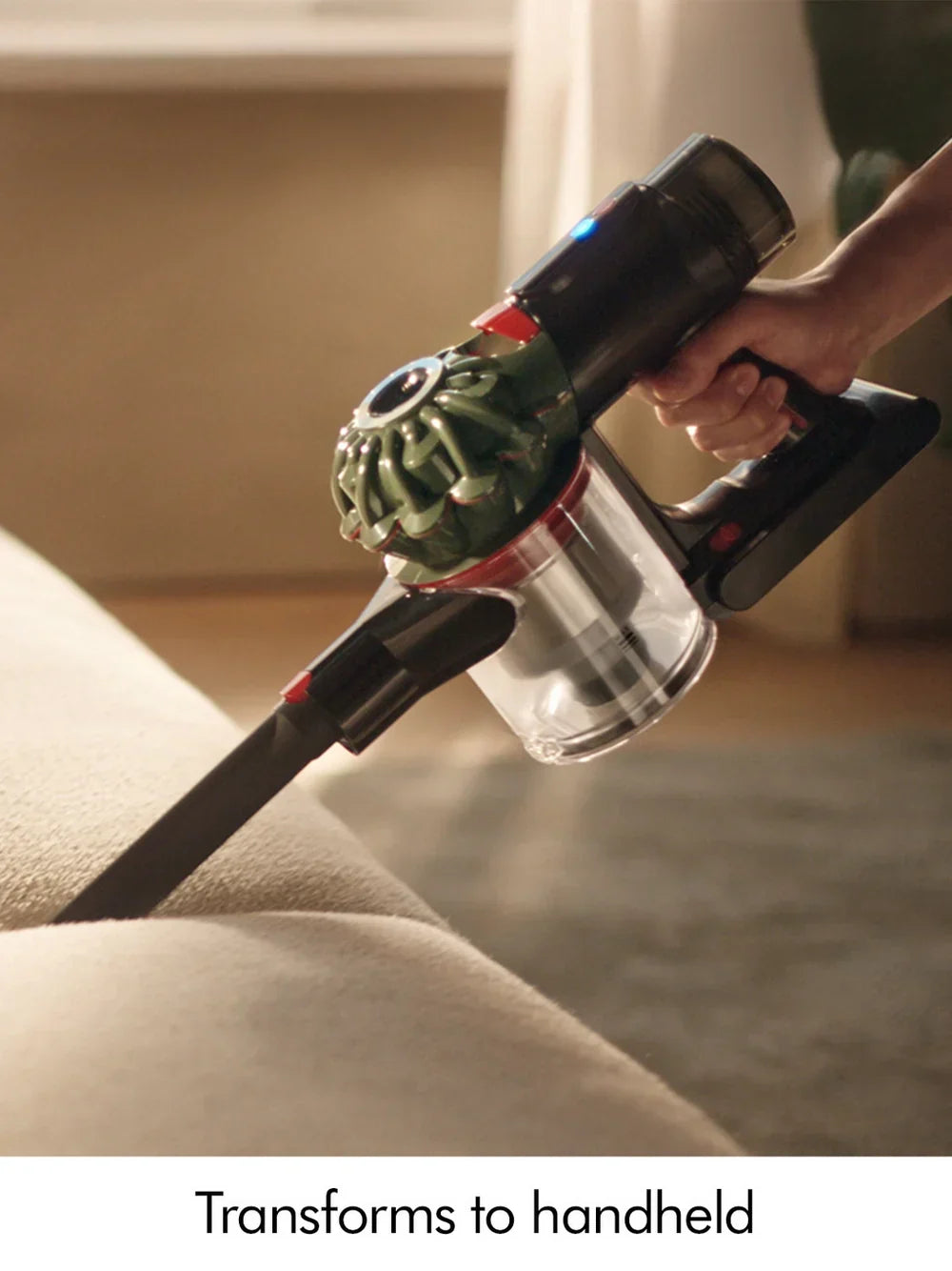 Dyson V8 Cyclone Cordless Stick Vacuum Cleaner Up To 60 Minutes Run Time Black Green (226564-01)