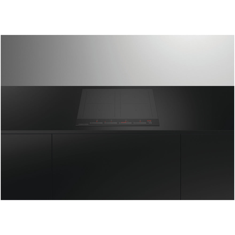 Fisher and Paykel CI604DTB4 Series 9 60cm Frameless 4 Zone Induction Hob Black