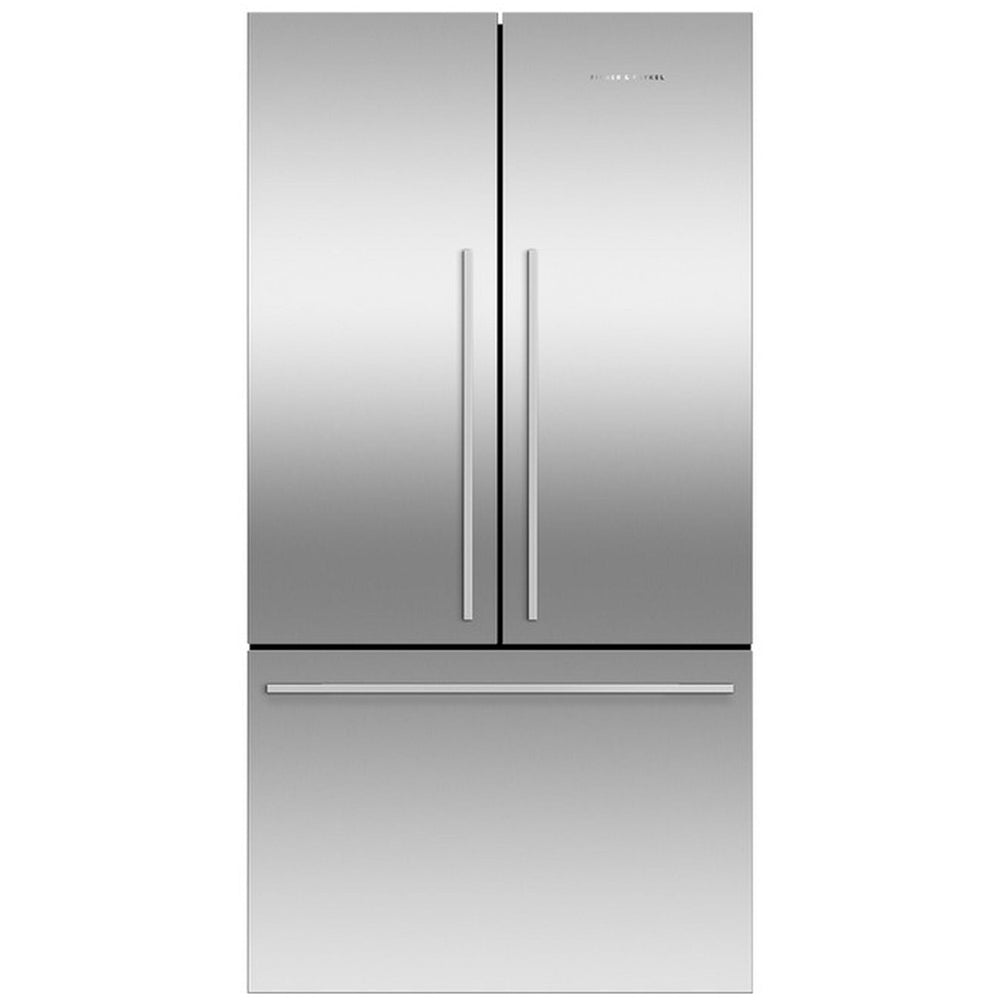 Fisher and Paykel RF610ADX6 Series 7 Freestanding Plumbed-In American Fridge Freezer Stainless Steel