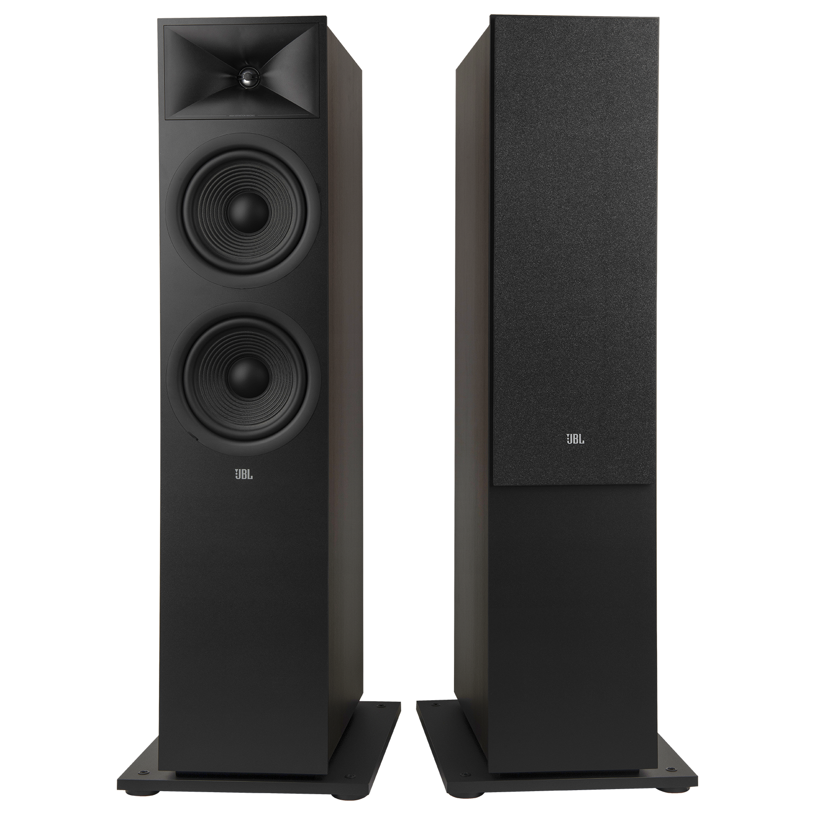 JBL 280F 2.5 Way Dual 8 Inch Floorstanding Speakers Pair Black