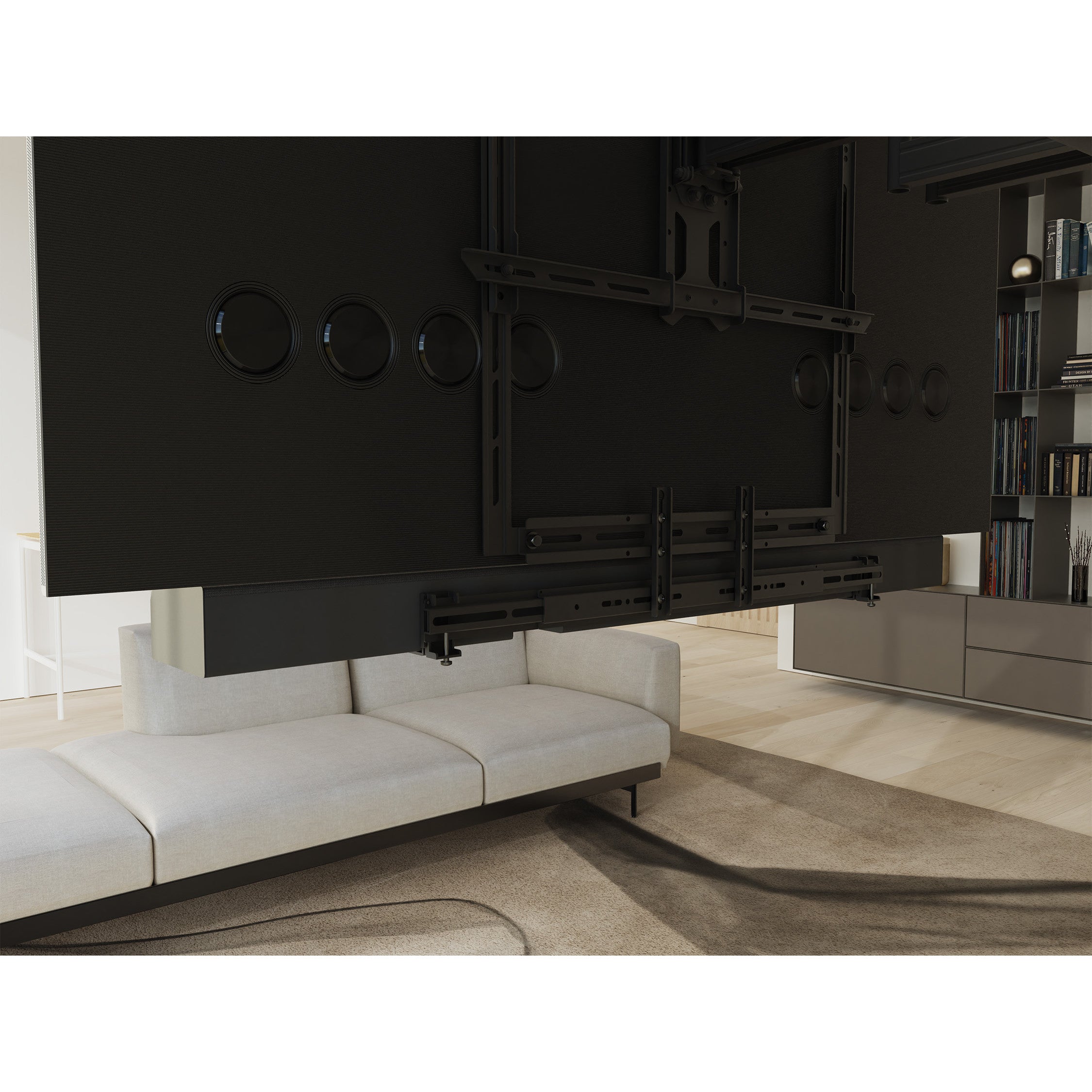 Kanto SB250 Premium Universal Sound Bar and TV Wall Mount Bracket