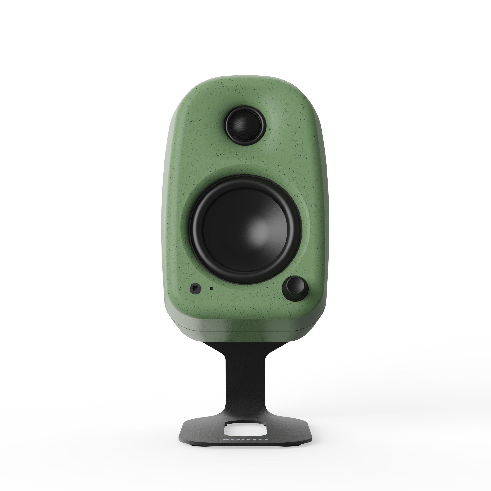 Kanto SU2 Rear-Mounted Desktop Stands for UKI and ORA Speakers Black