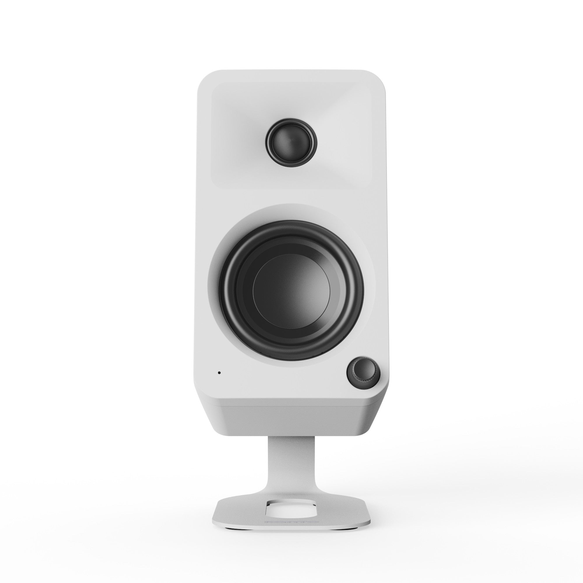 Kanto SU2 Rear-Mounted Desktop Stands for UKI and ORA Speakers White