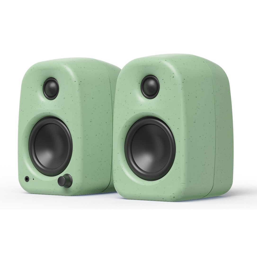 Kanto UKI 100W Bluetooth Desktop Speakers Pair Sage Green