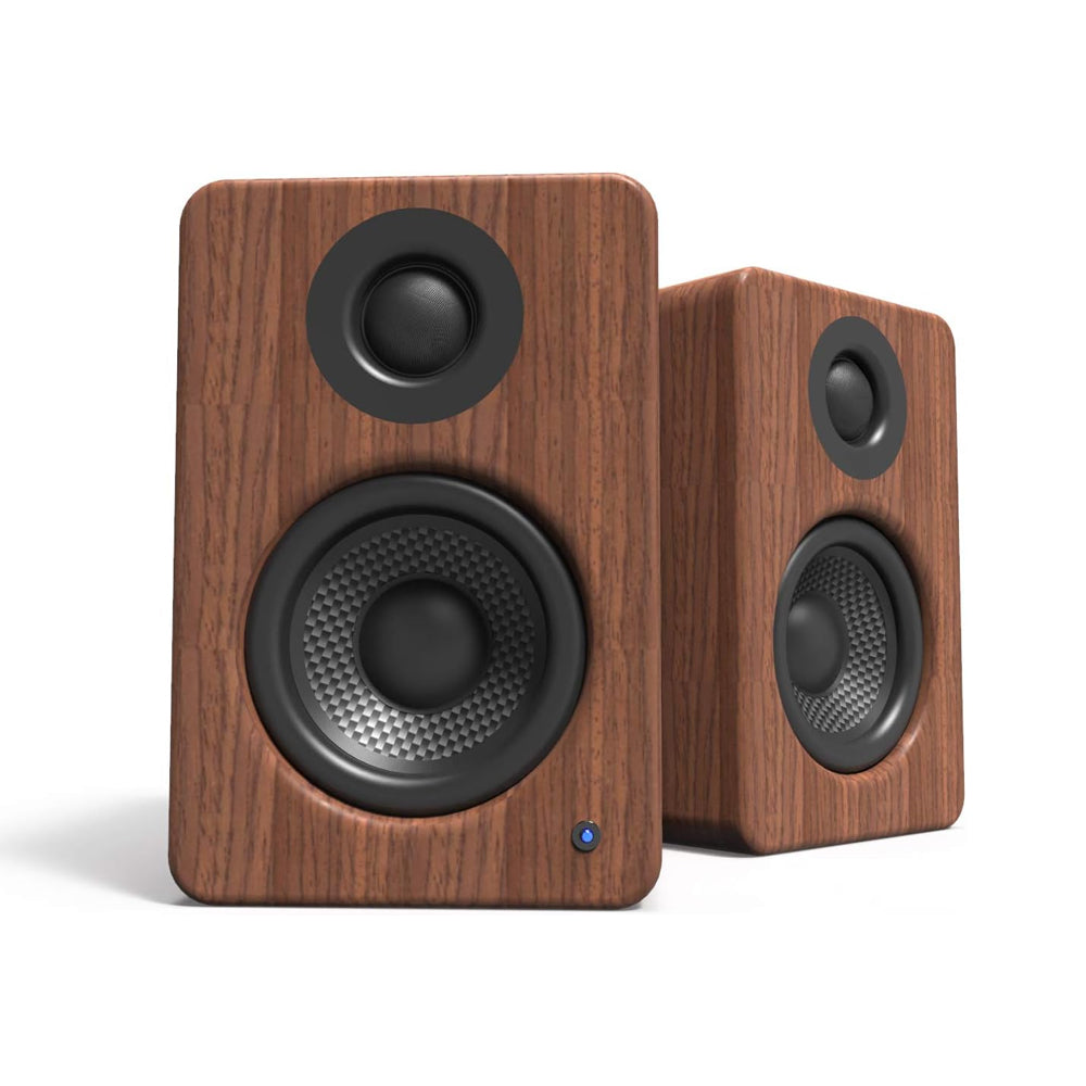 Kanto YU2 Powered Desktop Speakers Walnut