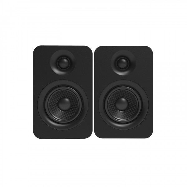 Kanto YUP4 Passive 4 inch Bookshelf Speakers Matte Black