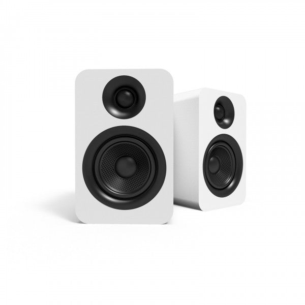 Kanto YUP4 Passive 4 inch Bookshelf Speakers Matte White