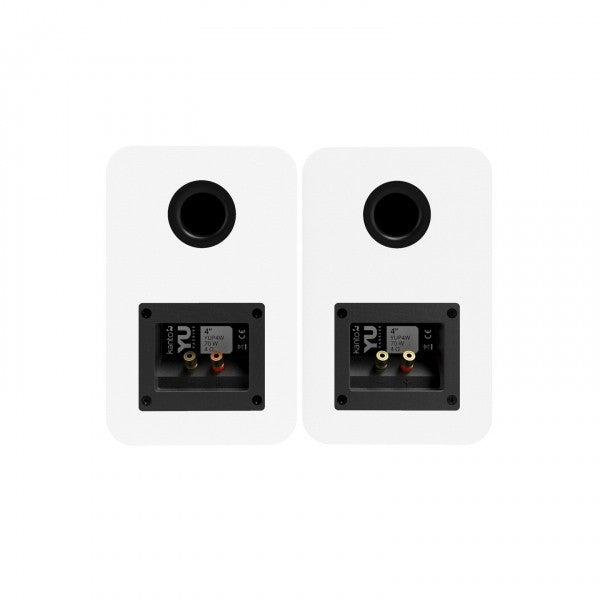 Kanto YUP4 Passive 4 inch Bookshelf Speakers Matte White