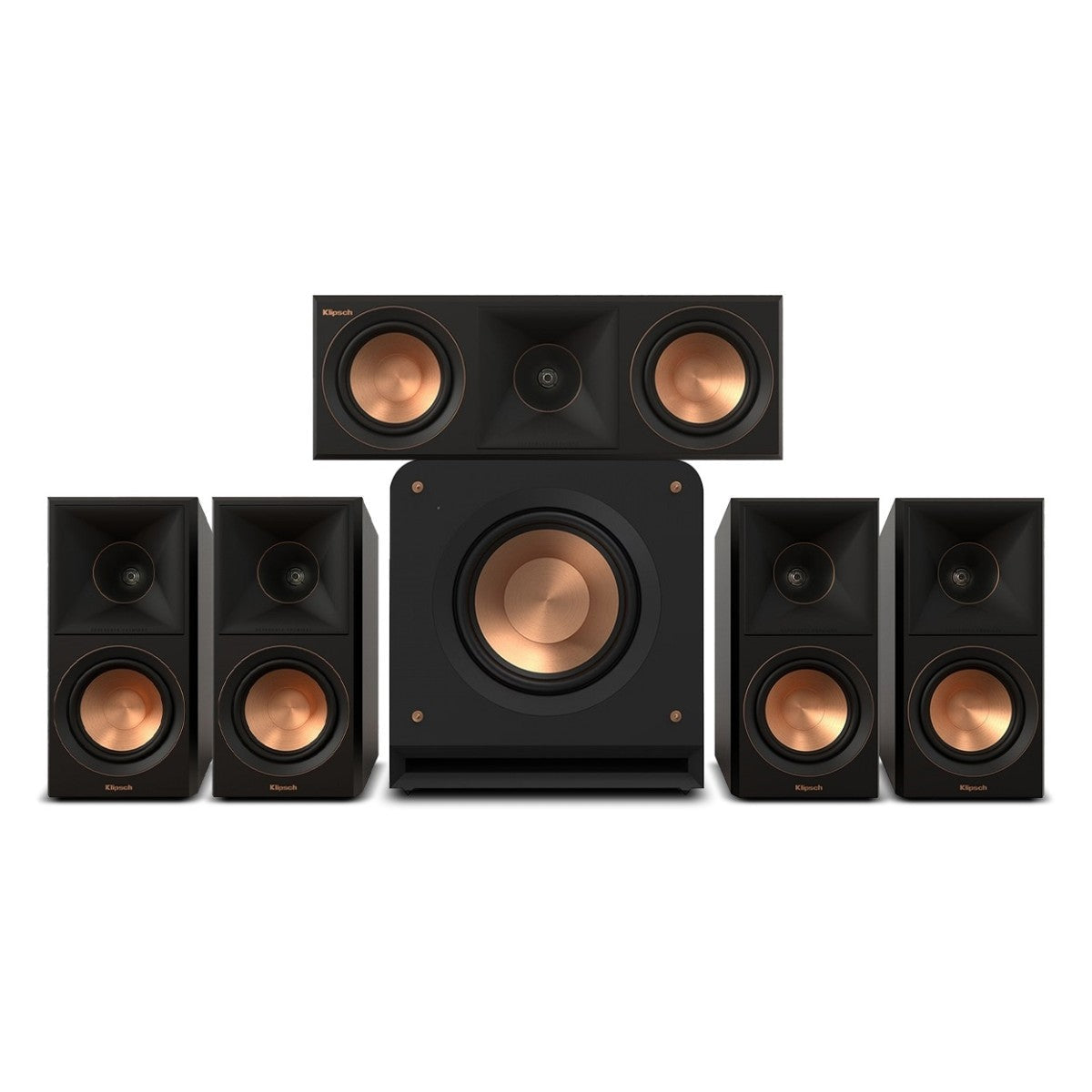 Klipsch Reference Premier MKII 5.1 Home Cinema Speaker Package - Black
