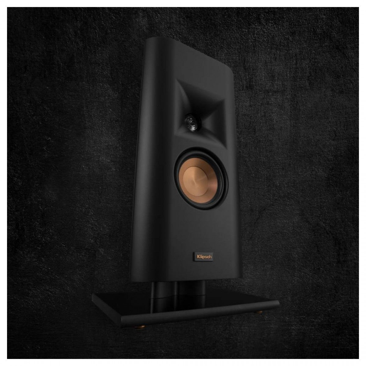 Klipsch RP-140D Reference Premiere Slimline On-Wall Speakers with Stand PAIR Black
