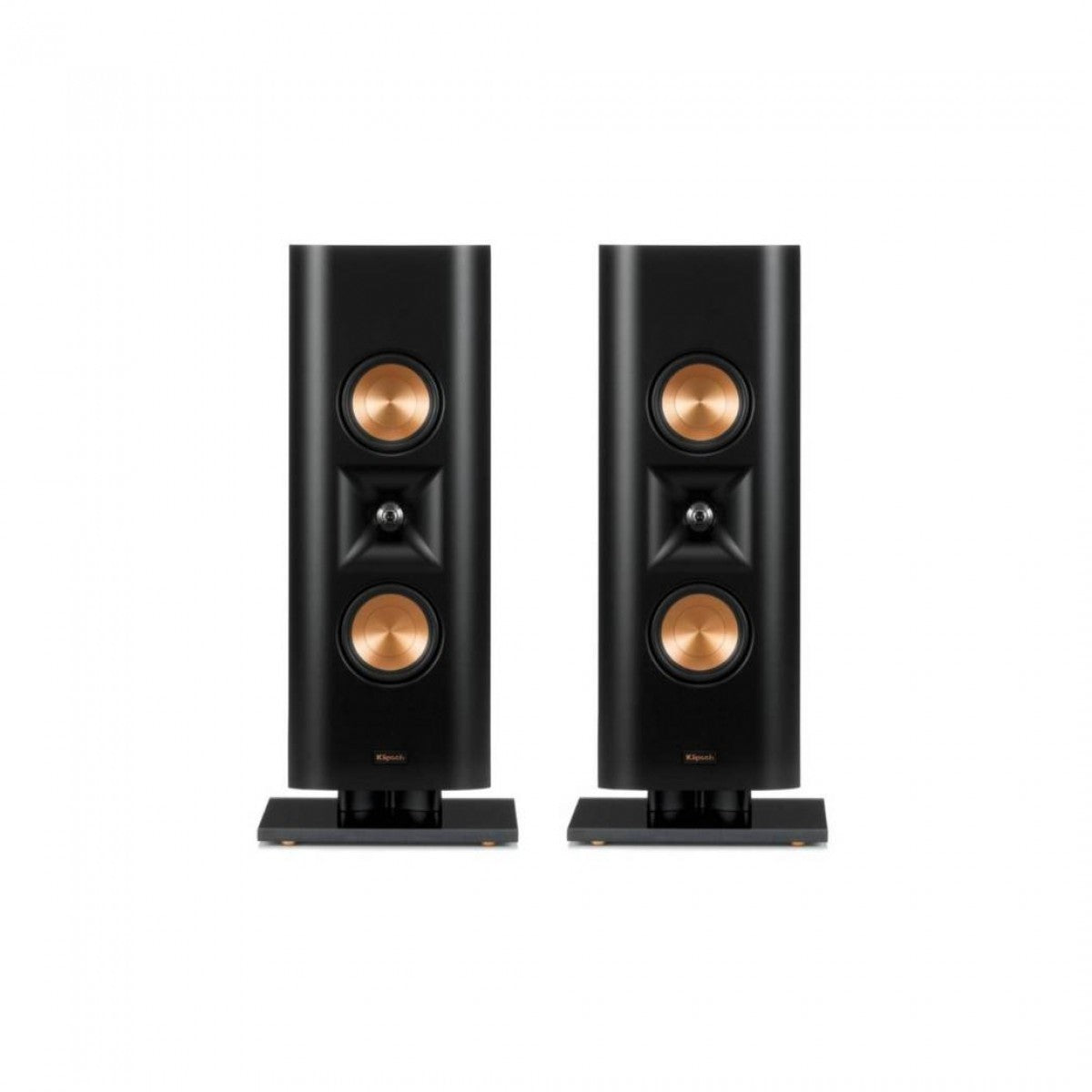 Klipsch RP-240D Reference Premier Slimline On-Wall Speakers with Stand PAIR in Black