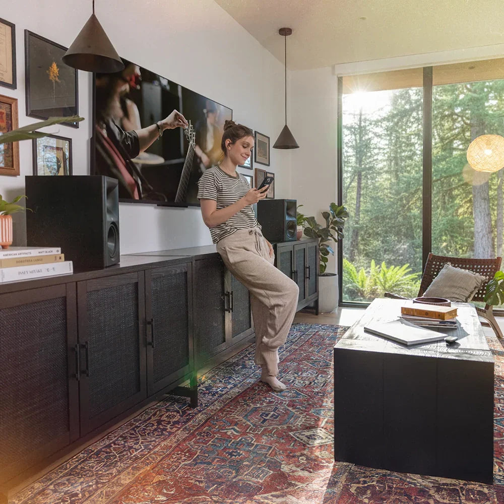 Klipsch The Nines II Active Bookshelf Speakers Ebony