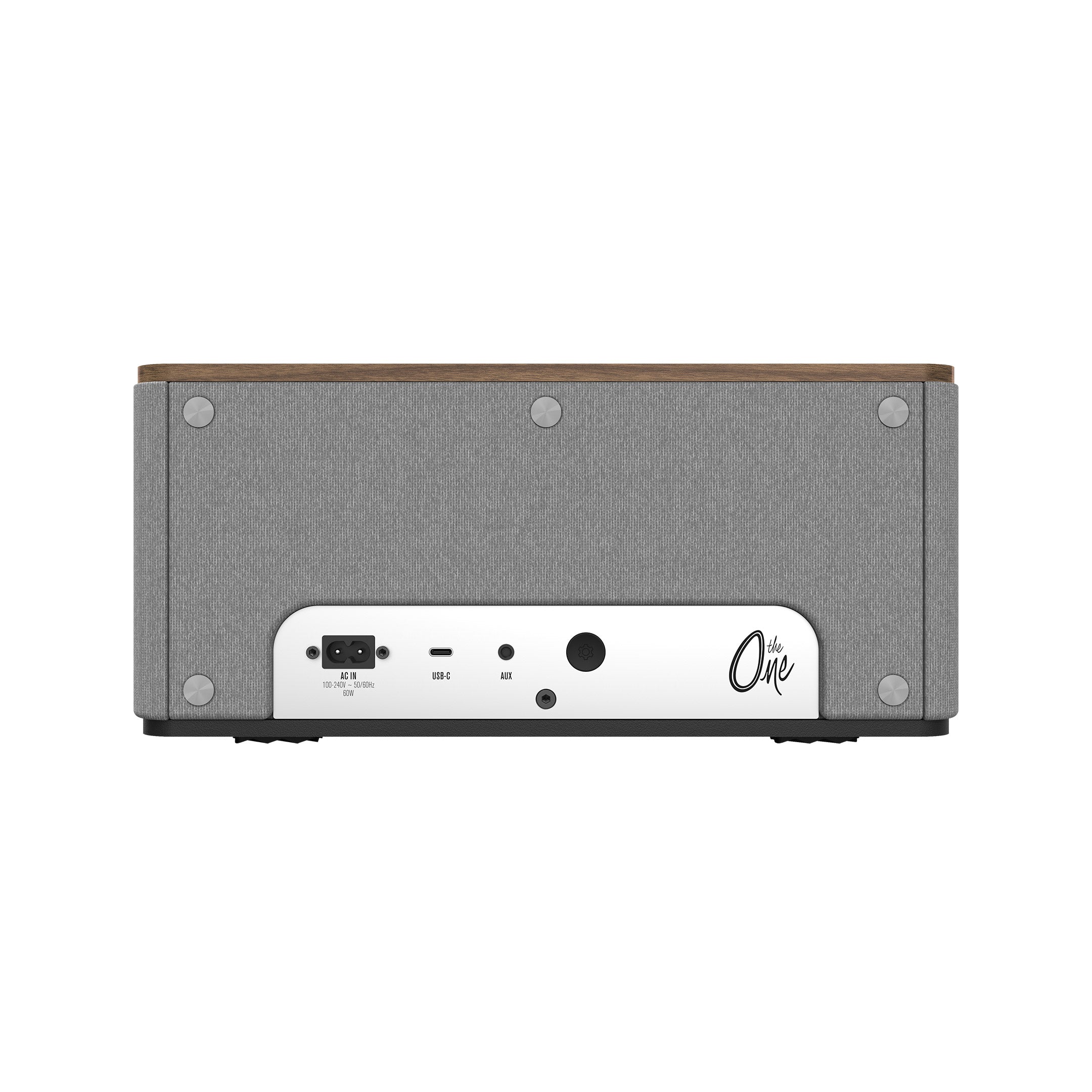Klipsch The One Plus Premium Multiroom Bluetooth Wireless Speaker Walnut