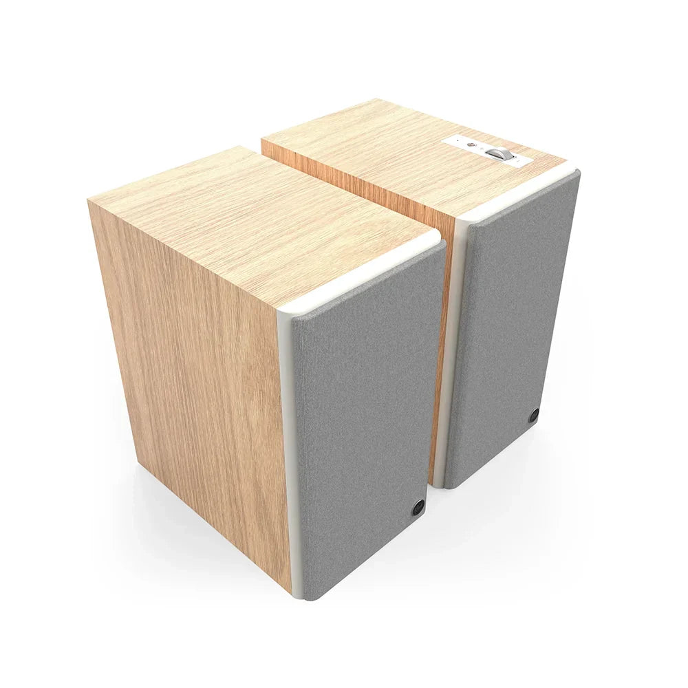 Klipsch The Sevens II Active Bookshelf Speakers Red Oak