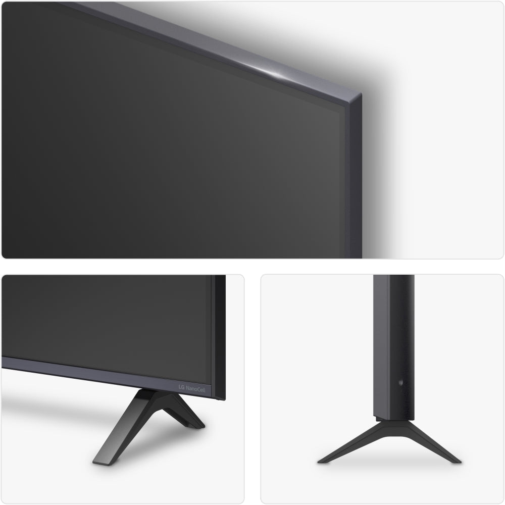 LG 43NANO80A6B 43 Inch NanoCell AI NANO80 4K Ultra HD HDR Smart TV